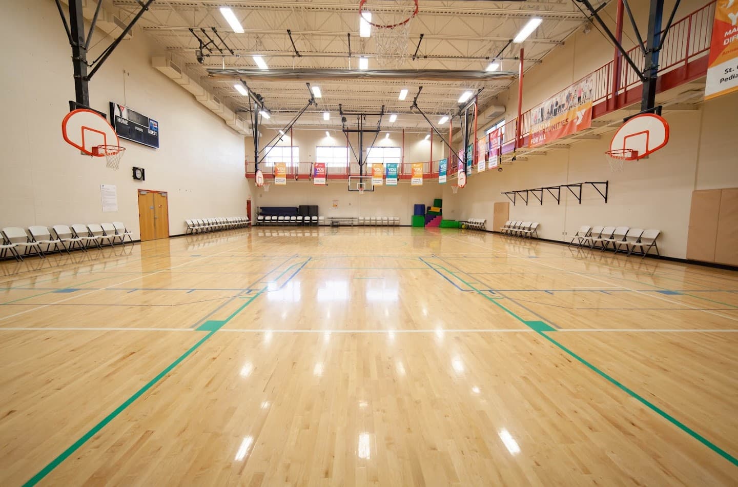 Monroe County YMCA pickleball courts