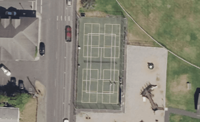 Culbertson Park pickleball courts