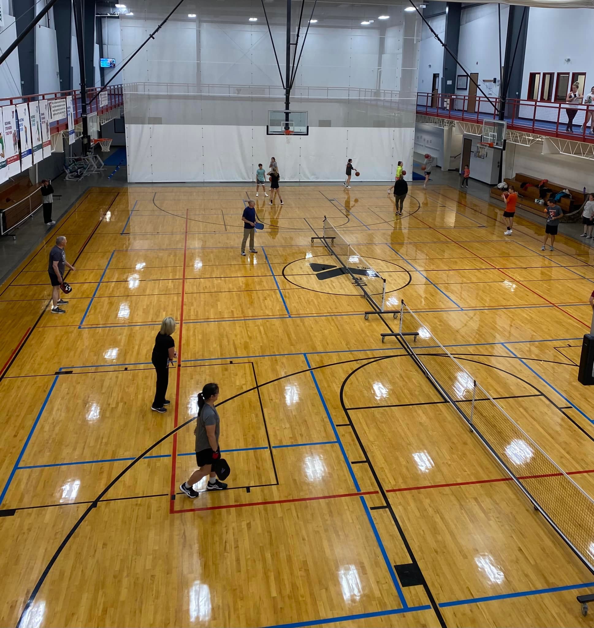 Long Branch Area YMCA pickleball courts