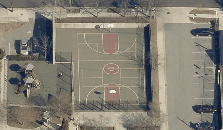 Chevy Chase Community Center pickleball courts