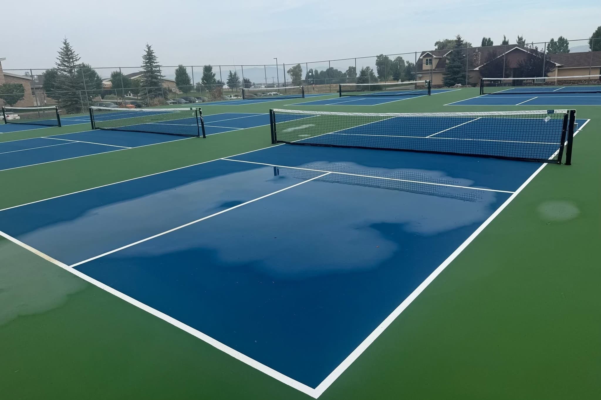 Afton City Park pickleball courts