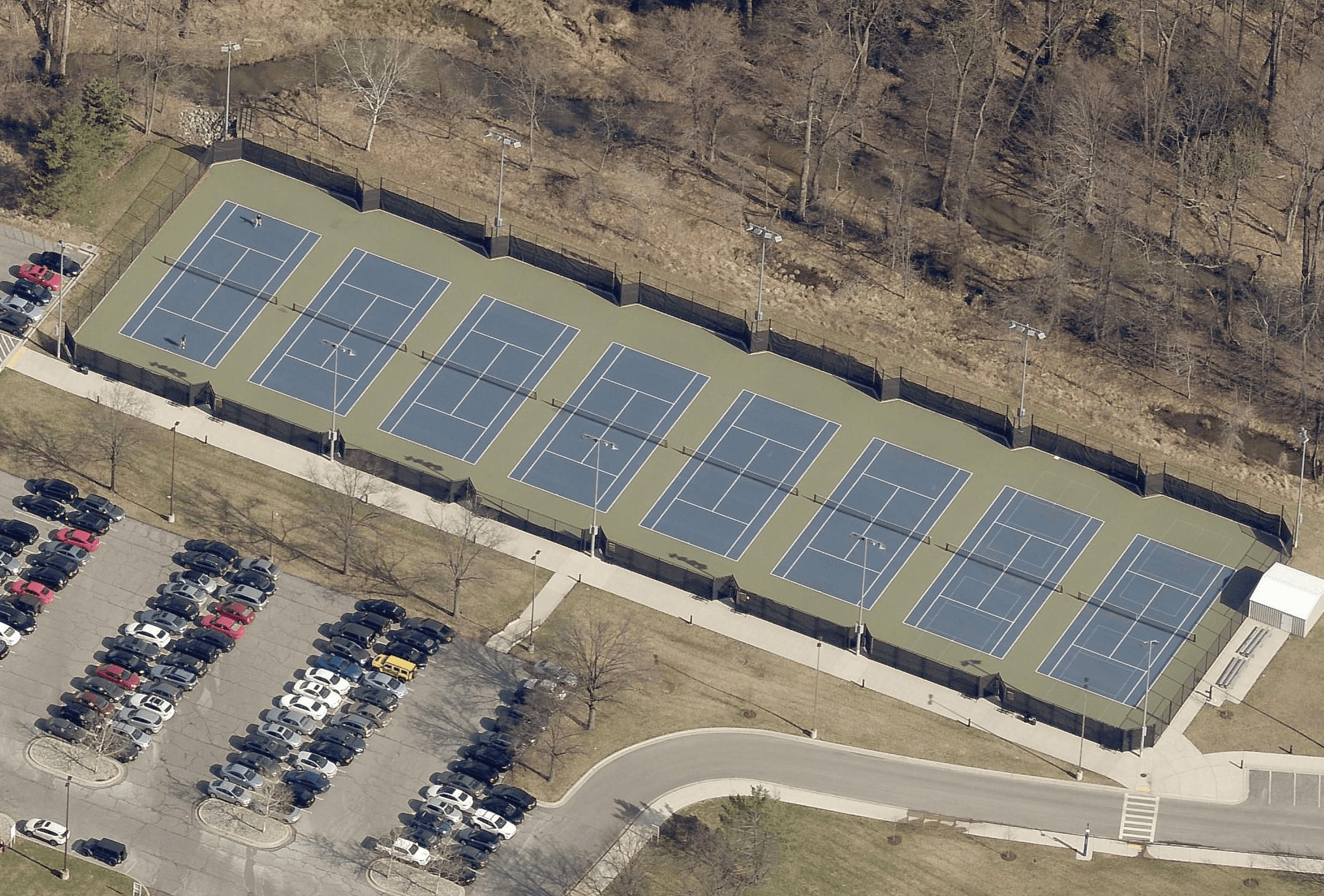 Eppley Recreation Center pickleball courts