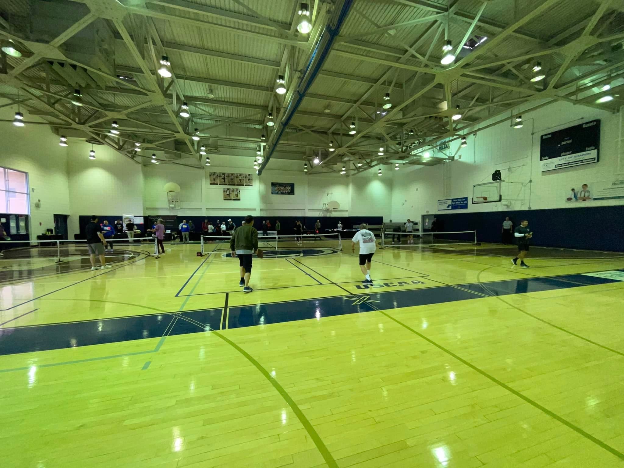 The Buhl Club pickleball courts