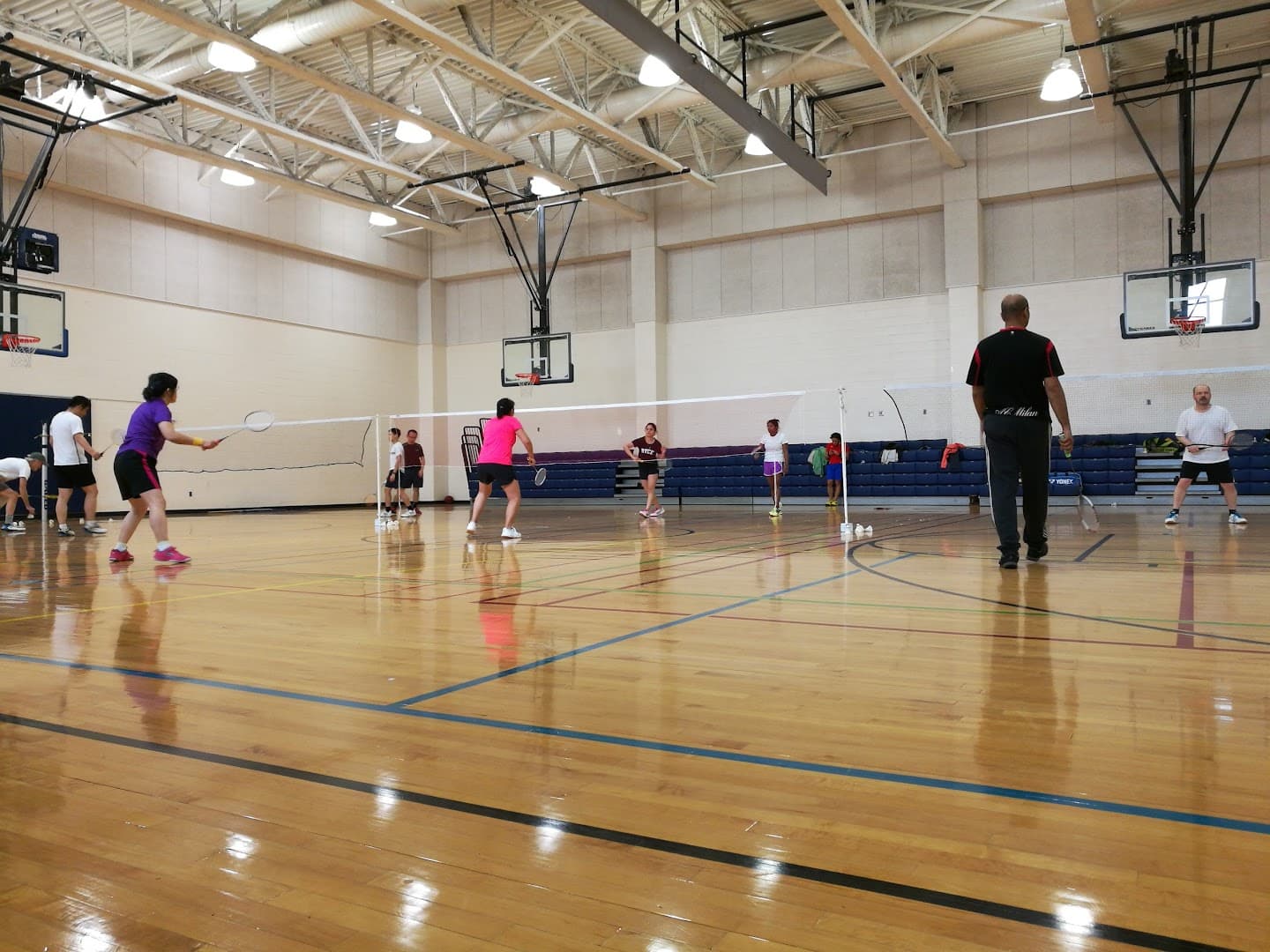 Wisconsin Place Recreation Center by Friendship Heights Metro pickleball courts