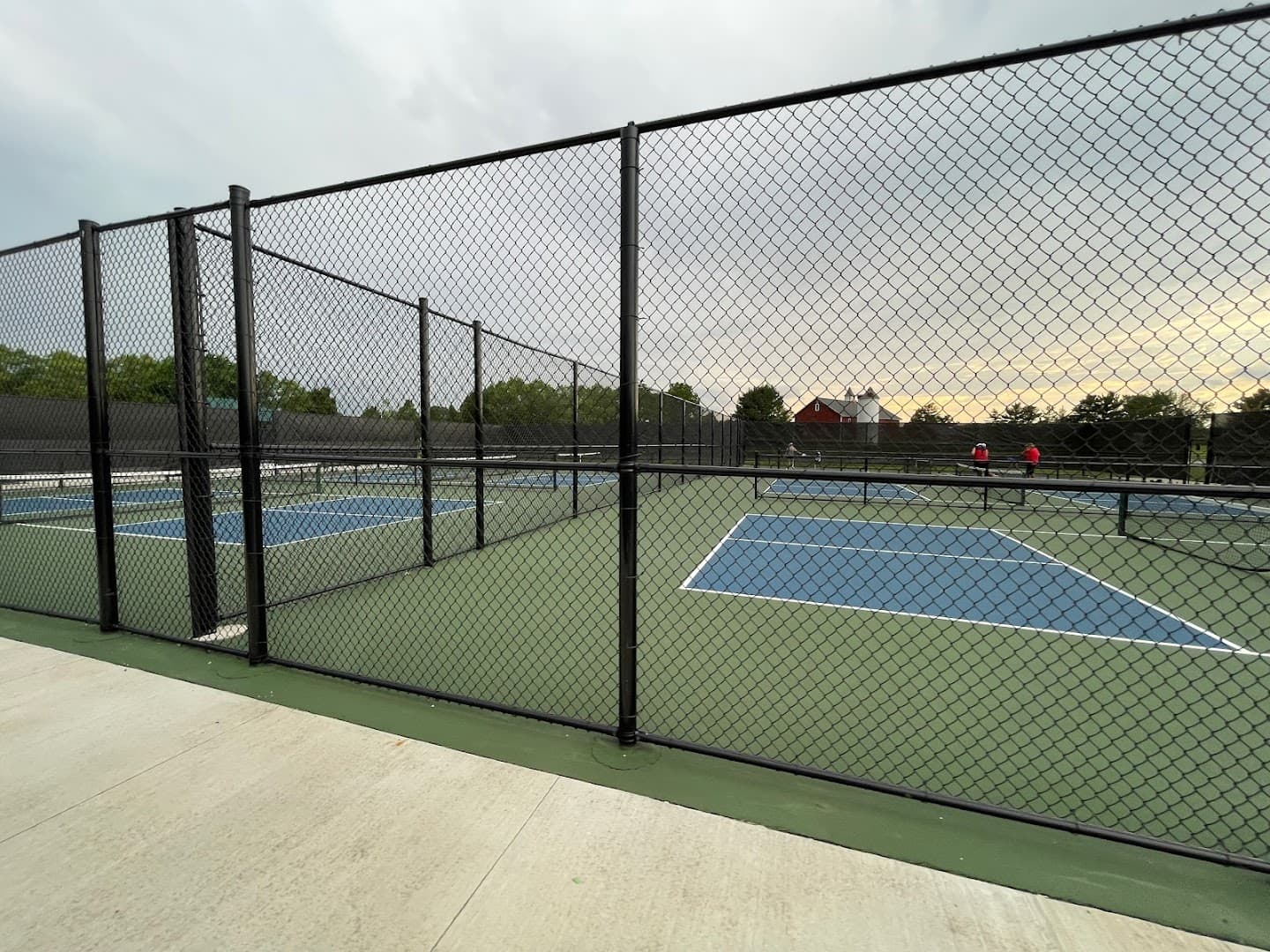 Barlow Farm Park Hudson OH pickleball courts