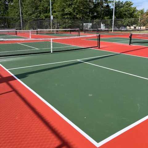 Dillon High School pickleball courts