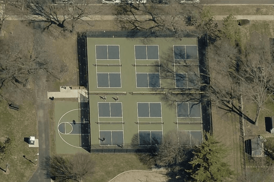 Volz Park pickleball courts