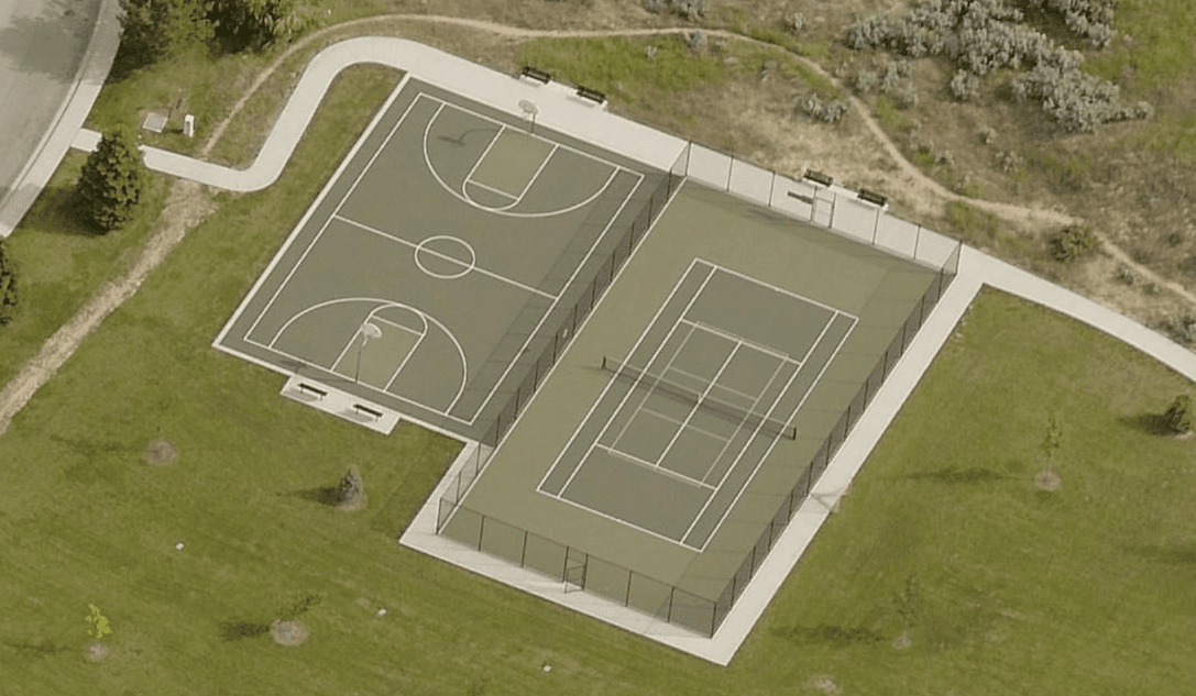 Boise Hills Park pickleball courts