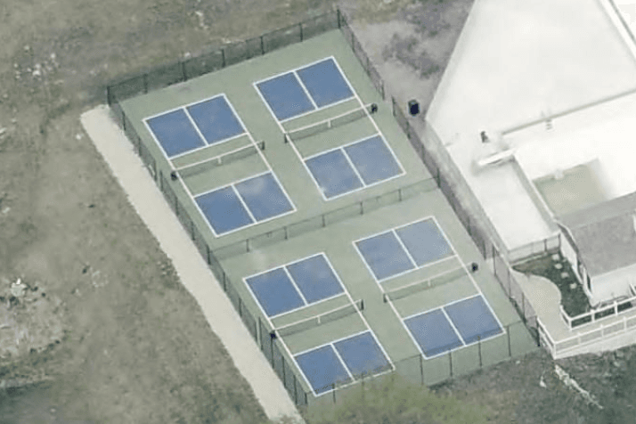 Inverness Golf Club pickleball courts