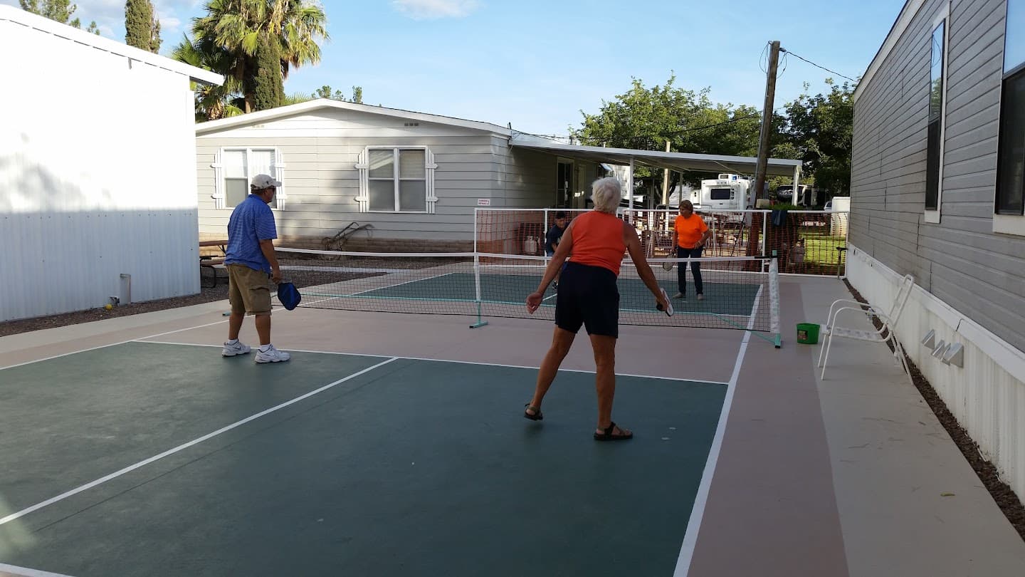 Sunny Acres RV Park pickleball courts