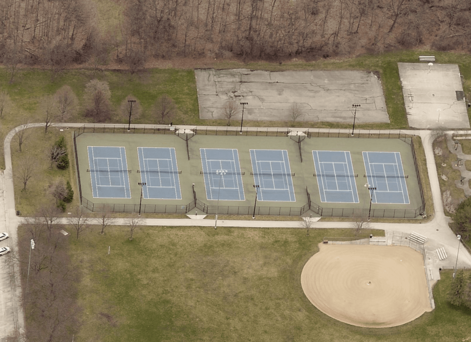 Greendale Community Center pickleball courts