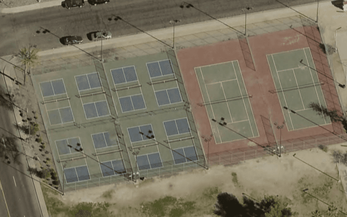Bonsall Park North pickleball courts