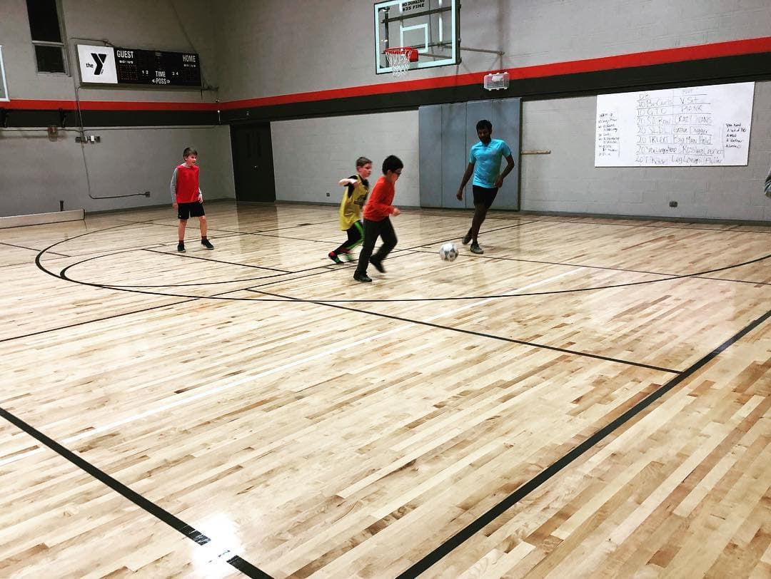 Pilot Family YMCA pickleball courts