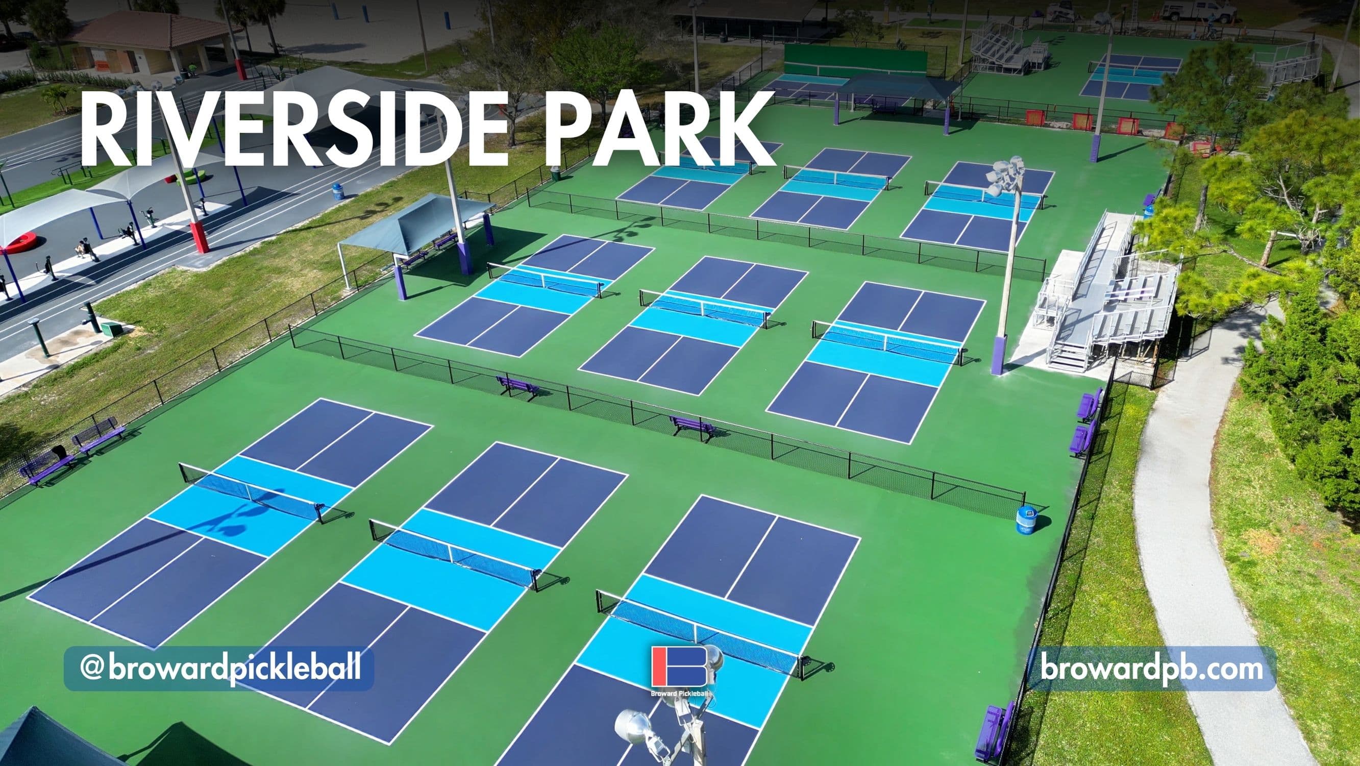 Riverside Park pickleball courts