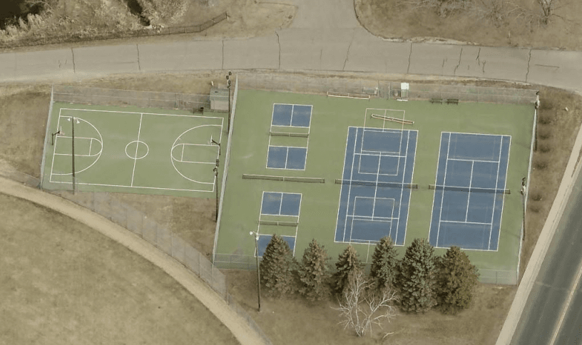 Lily Lake Park pickleball courts