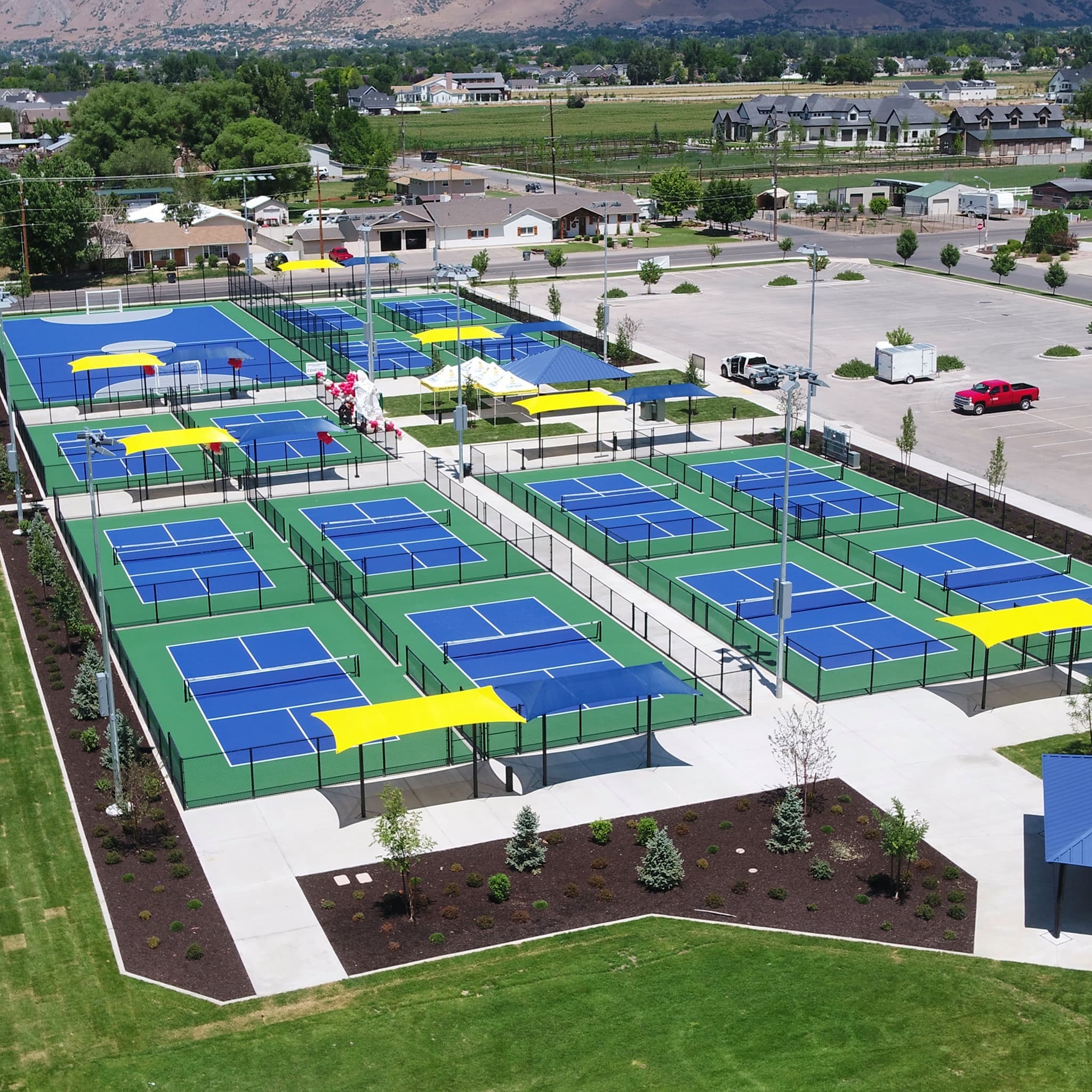 Ira Allan Park pickleball courts