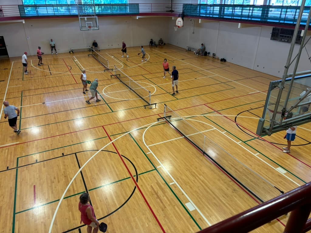 Lebanon Valley YMCA pickleball courts