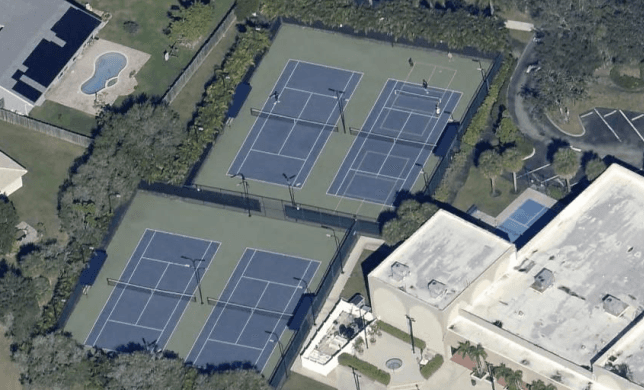 Bonaventure Town Center Club pickleball courts