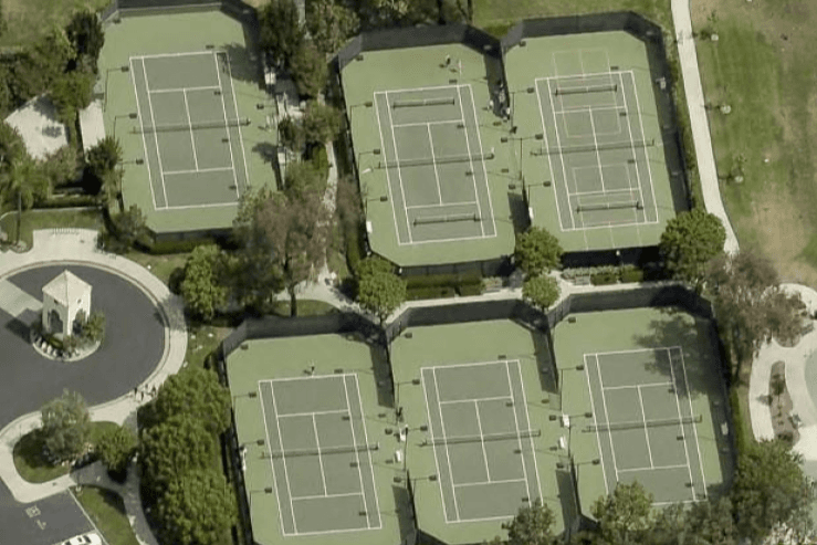 Marina Hills Park pickleball courts